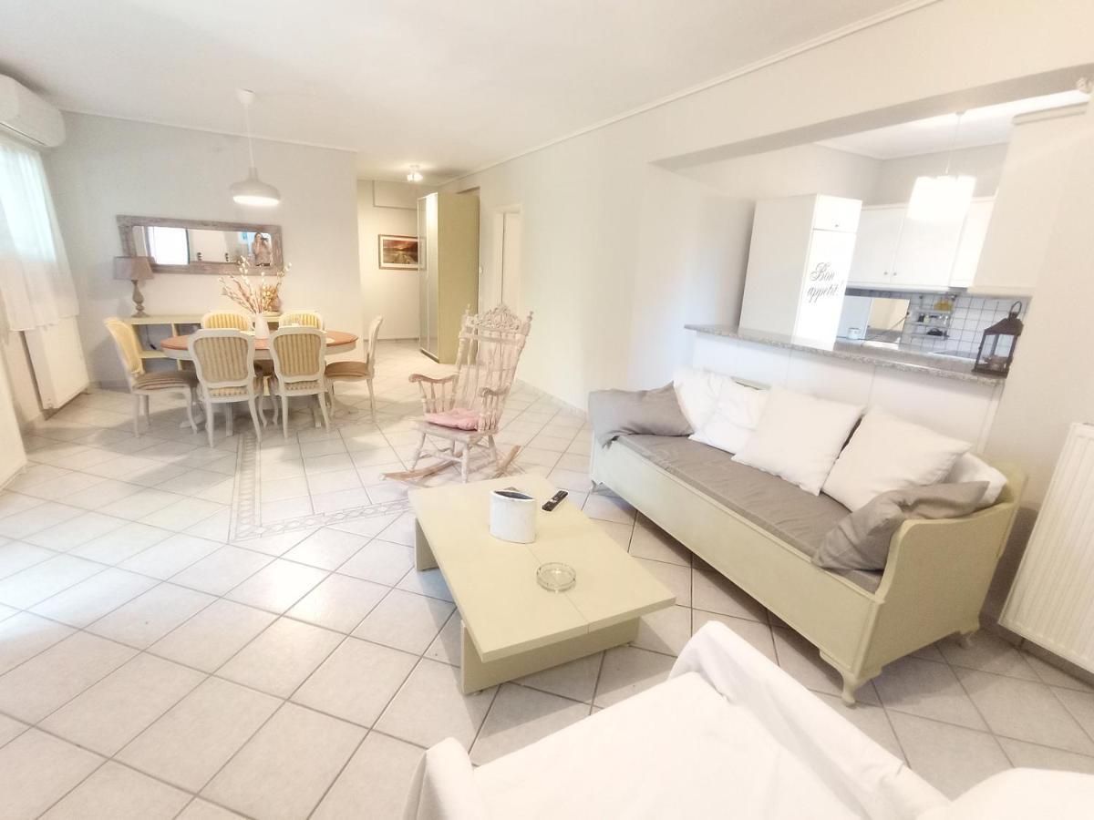 Galini Apartment Near Sea, Port And Airport Artemida  Eksteriør billede